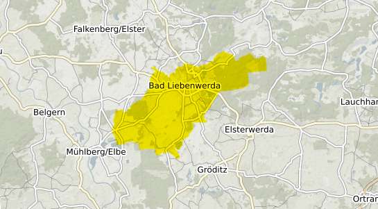 Immobilienpreisekarte Bad Liebenwerda